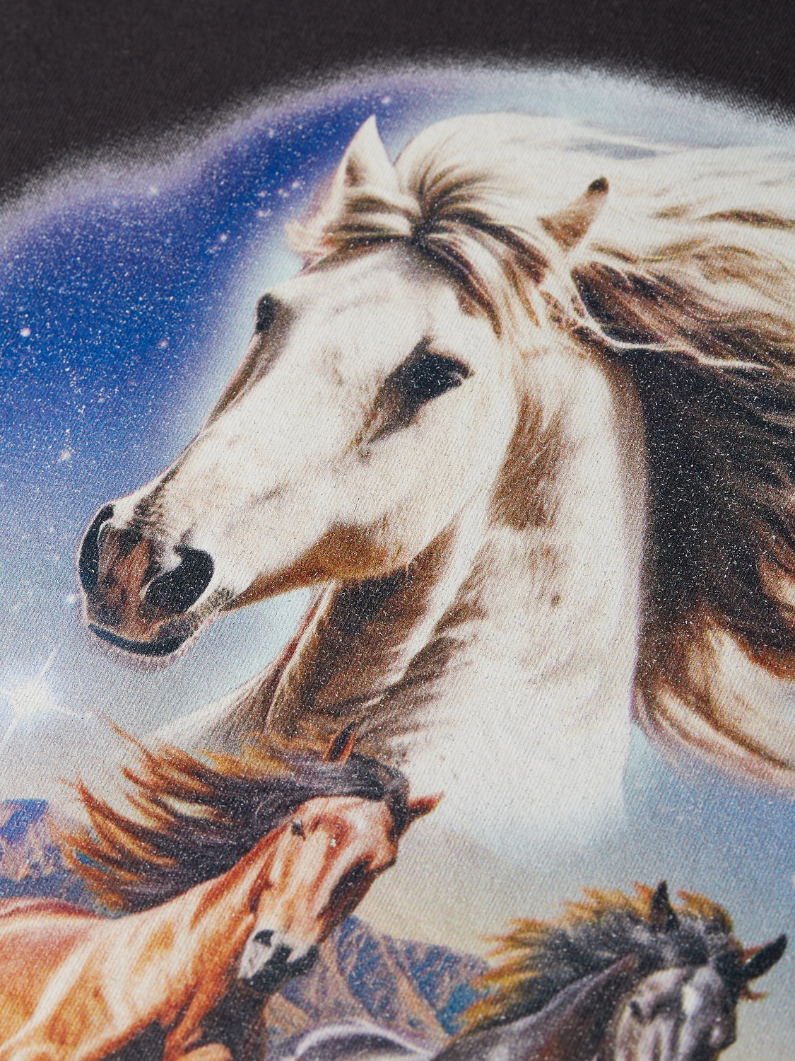 Girls artwork loose T-shirt