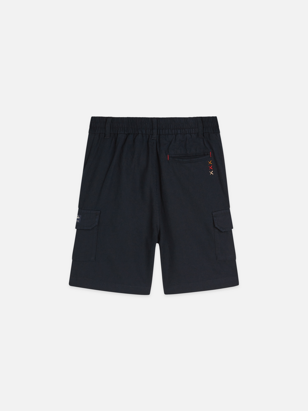 Boys Cotton-linen cargo shorts