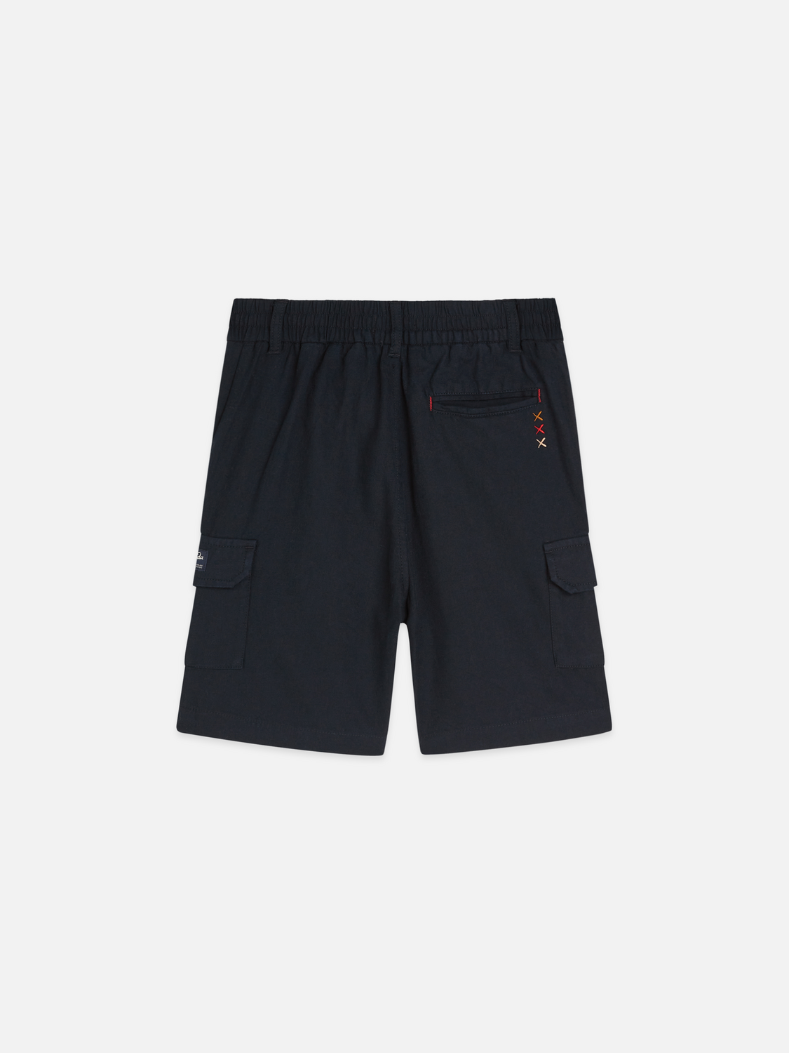 Boys Cotton-linen cargo shorts
