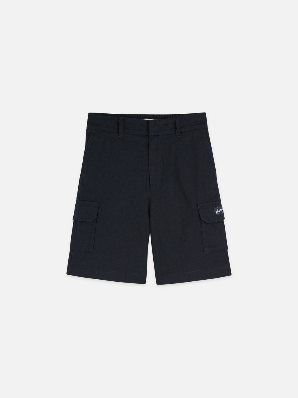 Boys Cotton-linen cargo shorts