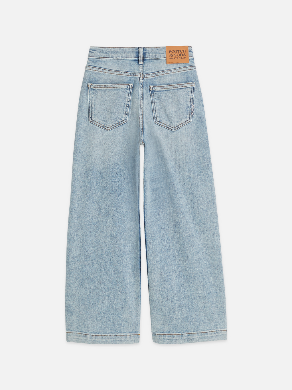 Girls The Wave wide-leg denim