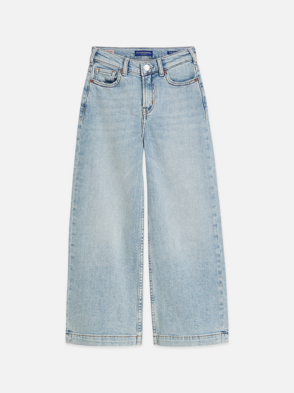 Girls The Wave wide-leg denim