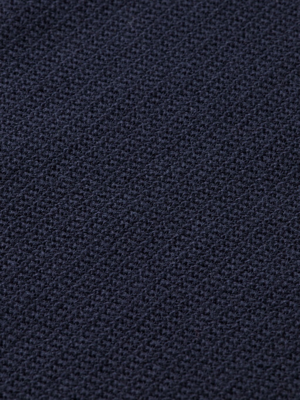 Structured knitted regular-fit polo