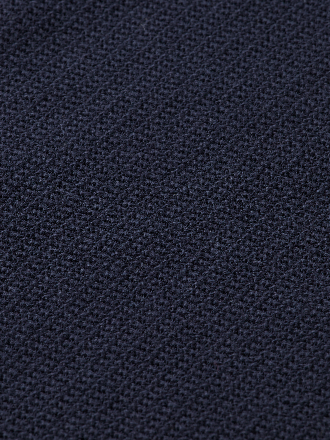 Essentials Structured knitted regular-fit polo - SKY CAPTAIN