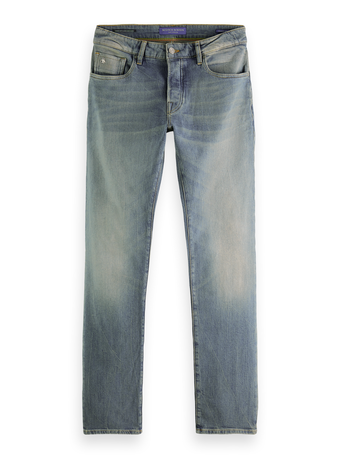 SEASONAL ESSENTIALS RALSTON SLIM JEANS - SCRAPE AND MOVE