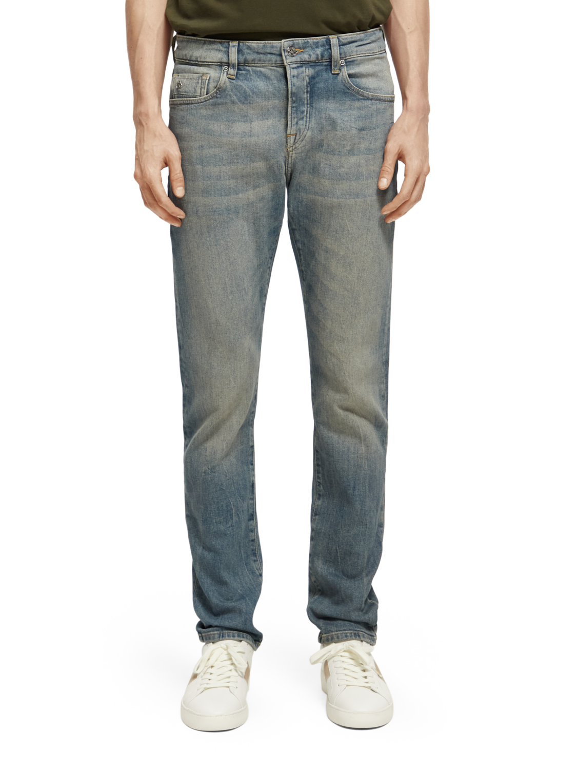 SEASONAL ESSENTIALS RALSTON SLIM JEANS - SCRAPE AND MOVE