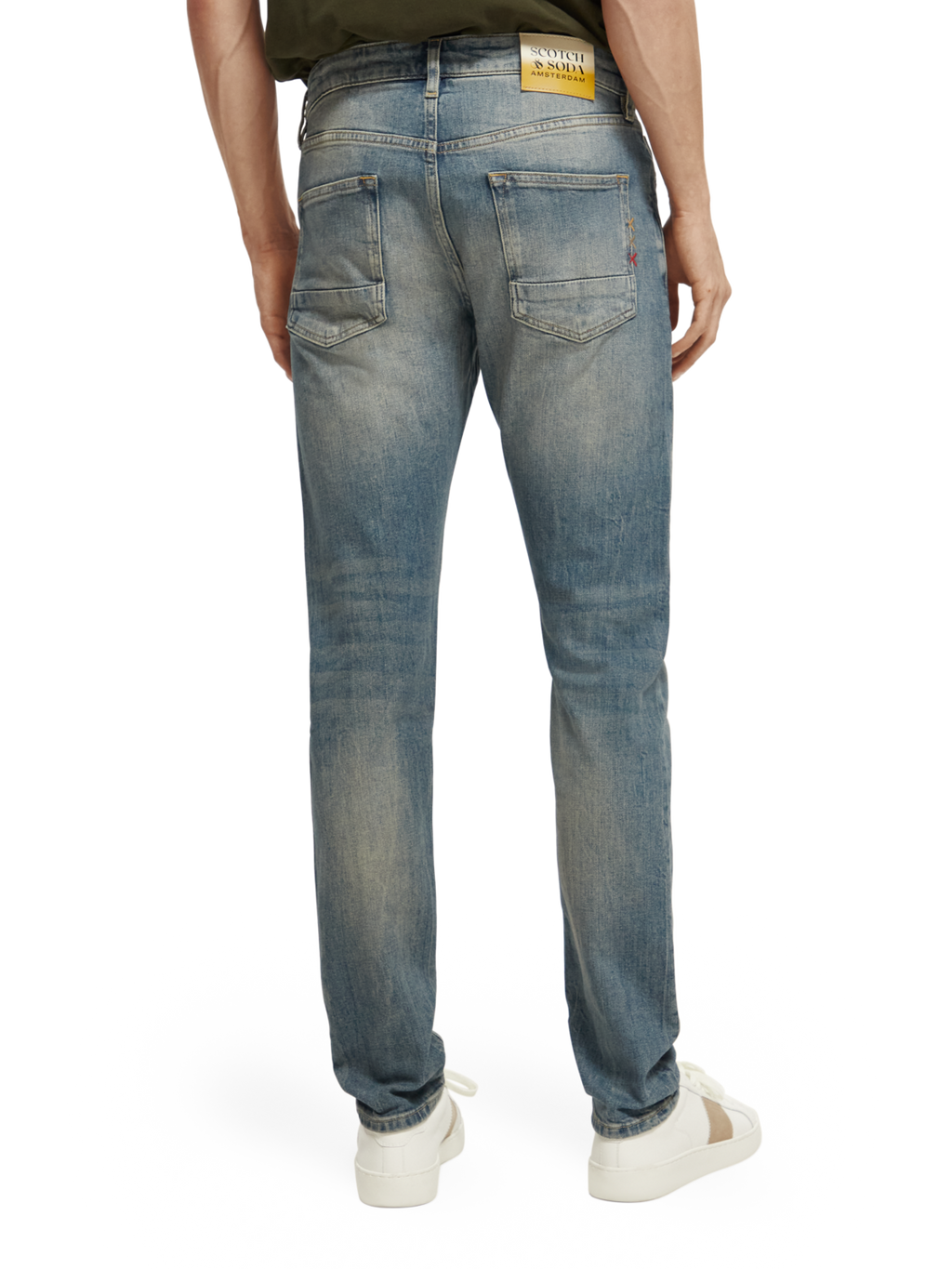 SEASONAL ESSENTIALS RALSTON SLIM JEANS - SCRAPE AND MOVE
