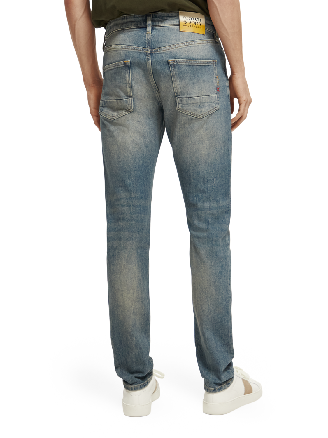 SEASONAL ESSENTIALS RALSTON SLIM JEANS - SCRAPE AND MOVE