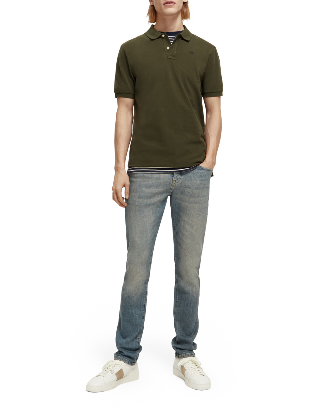 SEASONAL ESSENTIALS RALSTON SLIM JEANS - SCRAPE AND MOVE