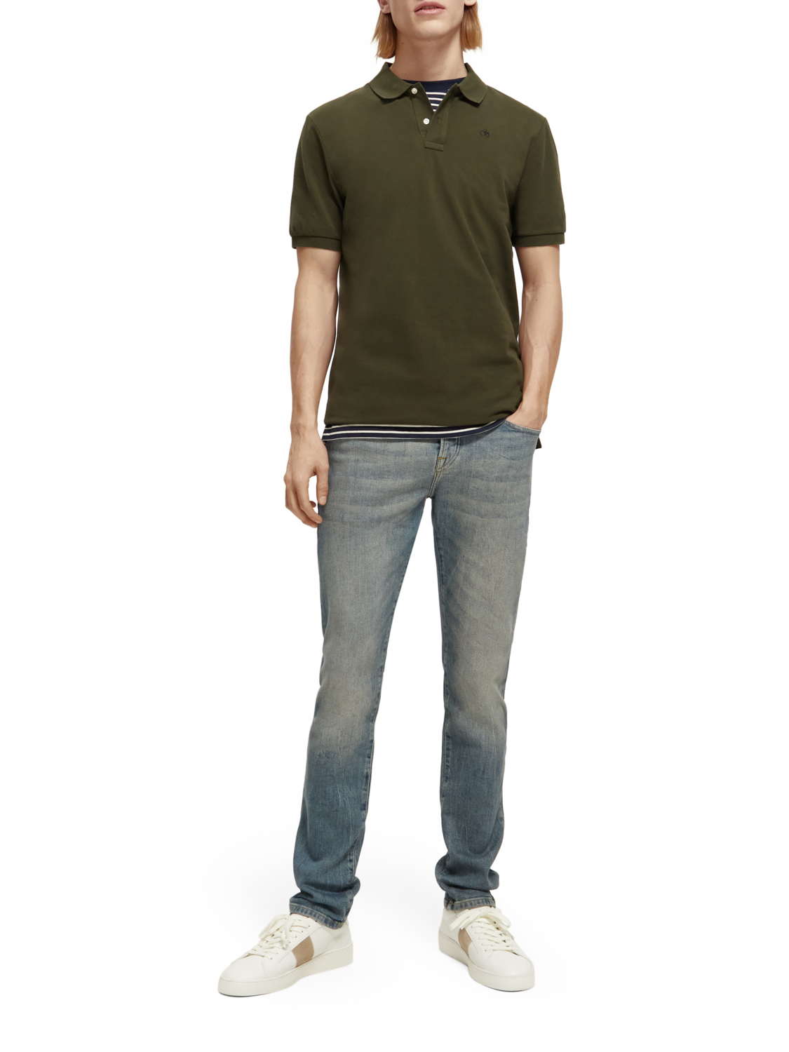 SEASONAL ESSENTIALS RALSTON SLIM JEANS - SCRAPE AND MOVE