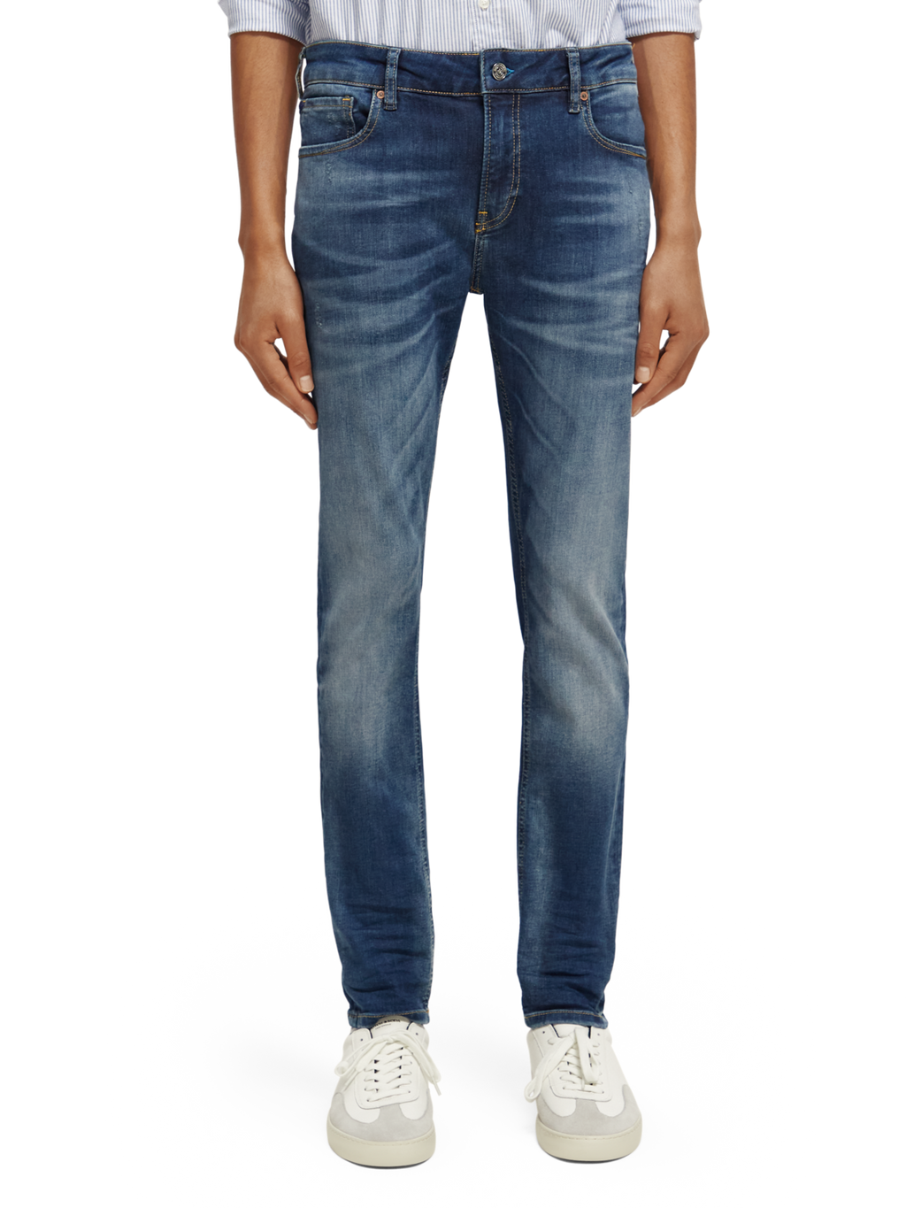 SKIM SKINNY JEANS SEASONAL ESSENTIALS - CLOUD OF SMOKE