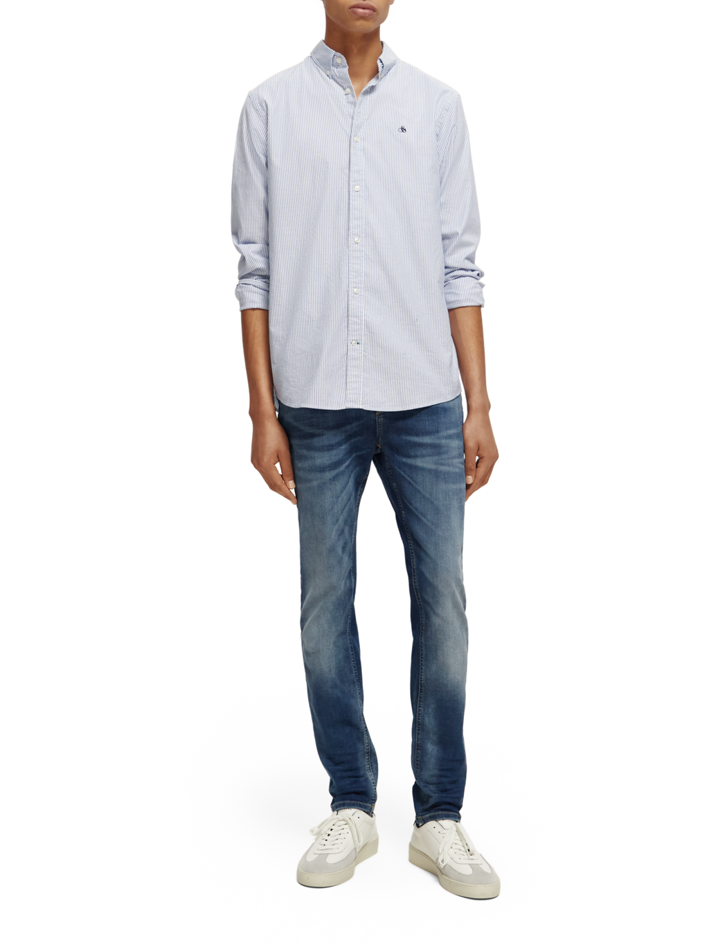 SKIM SKINNY JEANS SEASONAL ESSENTIALS - CLOUD OF SMOKE