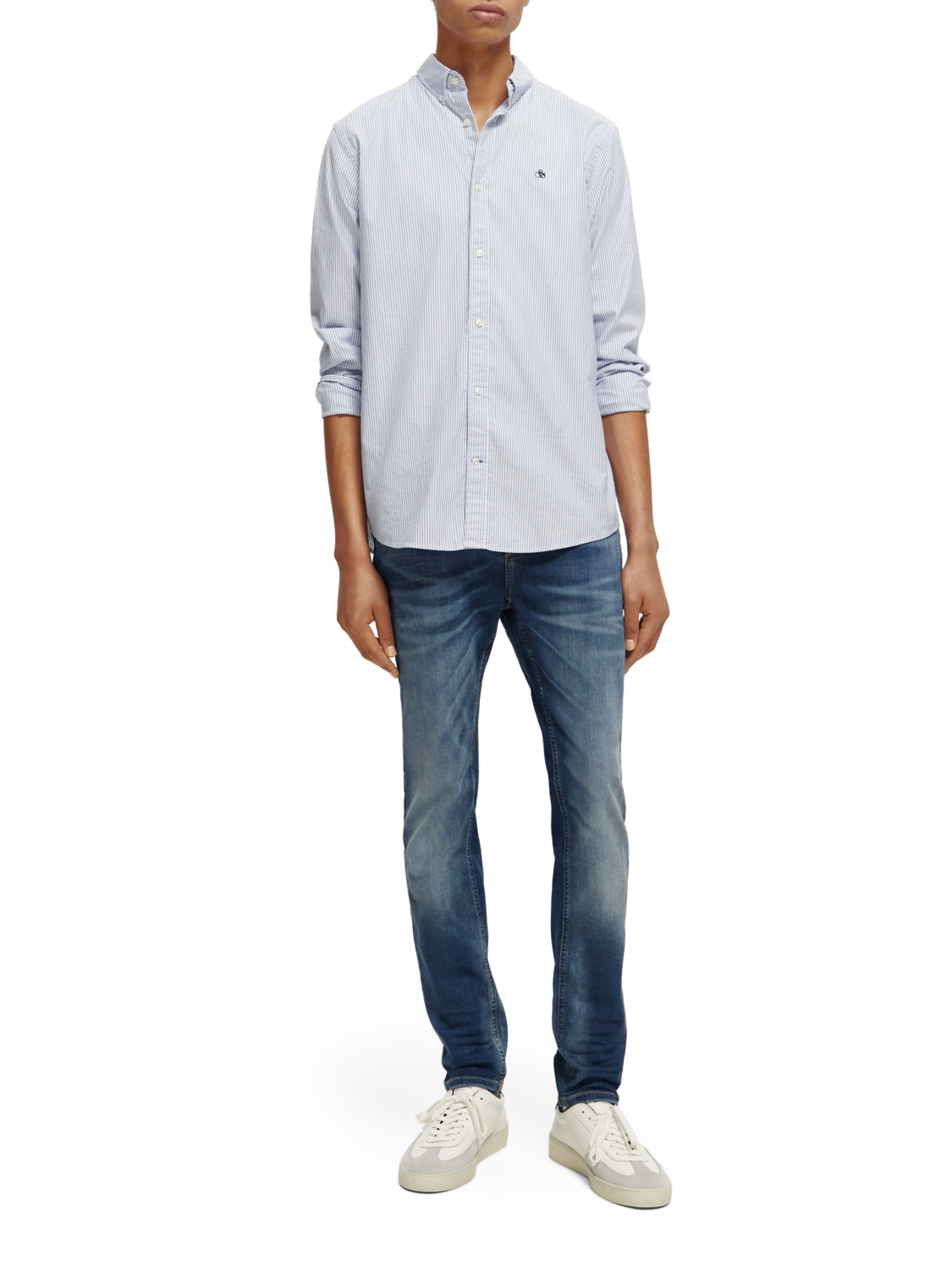SKIM SKINNY JEANS SEASONAL ESSENTIALS - CLOUD OF SMOKE