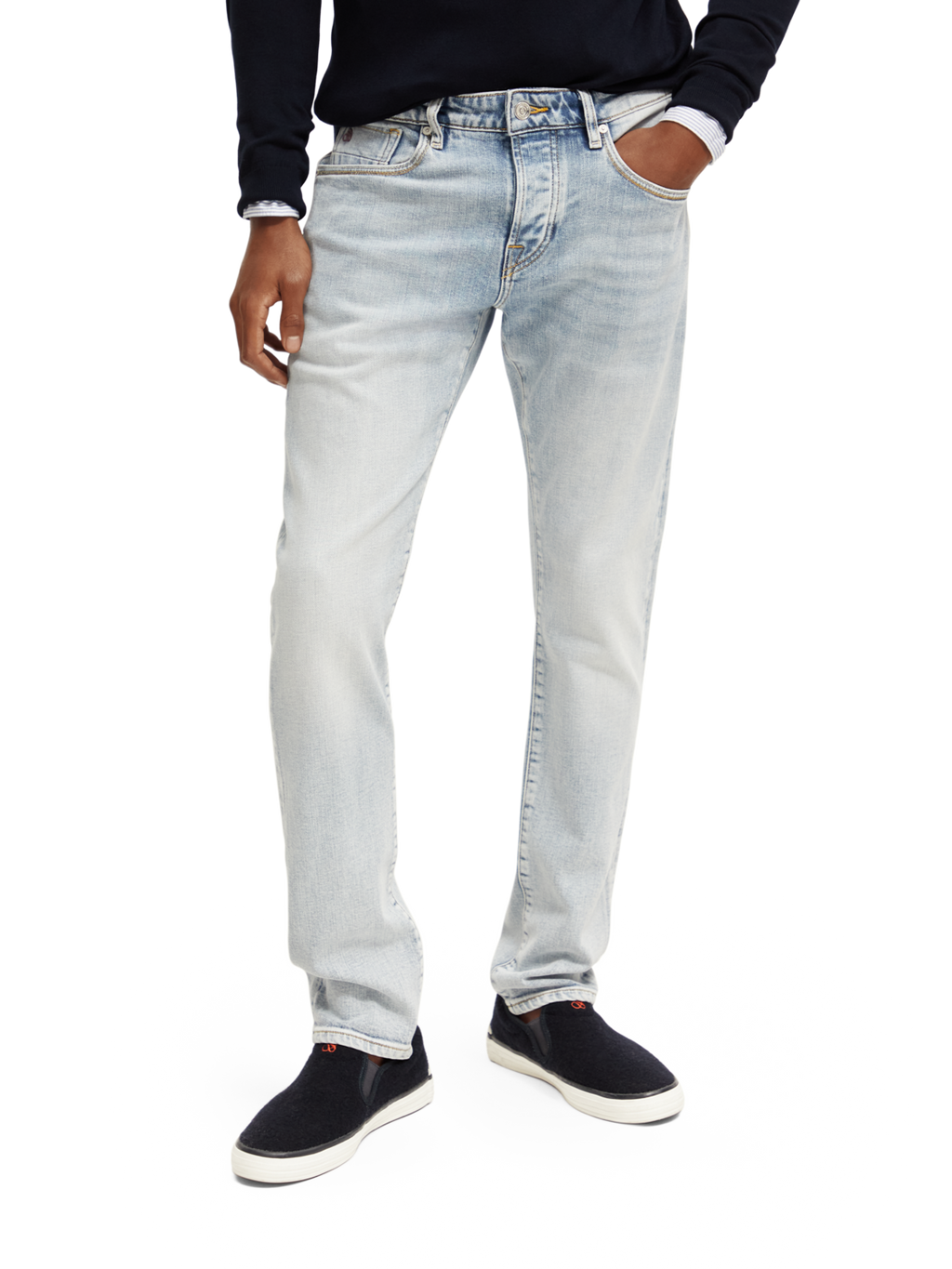 SEASONAL ESSENTIALS RALSTON SLIM FIT JEANS TAKE DOWN
