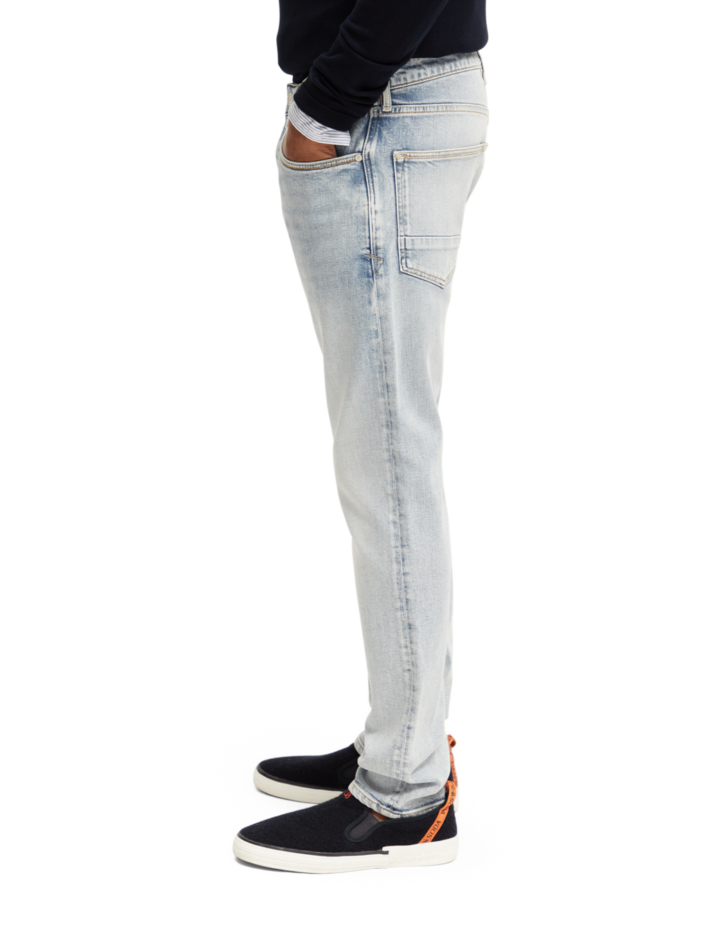 SEASONAL ESSENTIALS RALSTON SLIM FIT JEANS TAKE DOWN