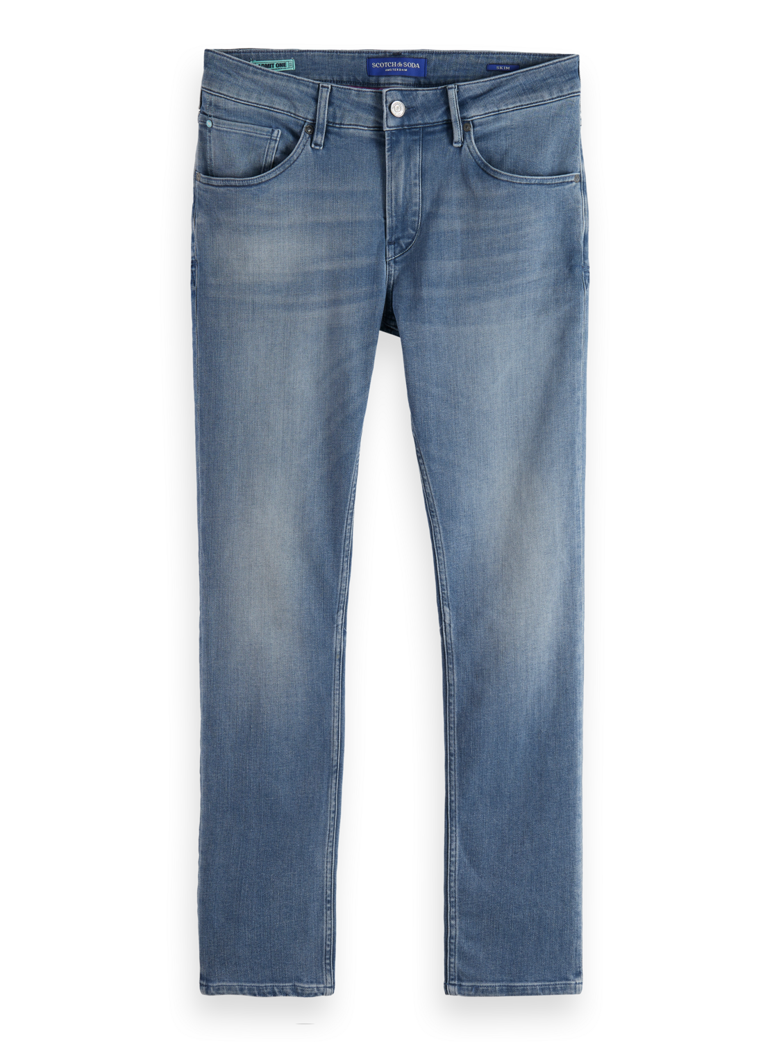 SEASONAL ESSENTIALS SKIM SKINNY JEANS - TRANCE BLUE