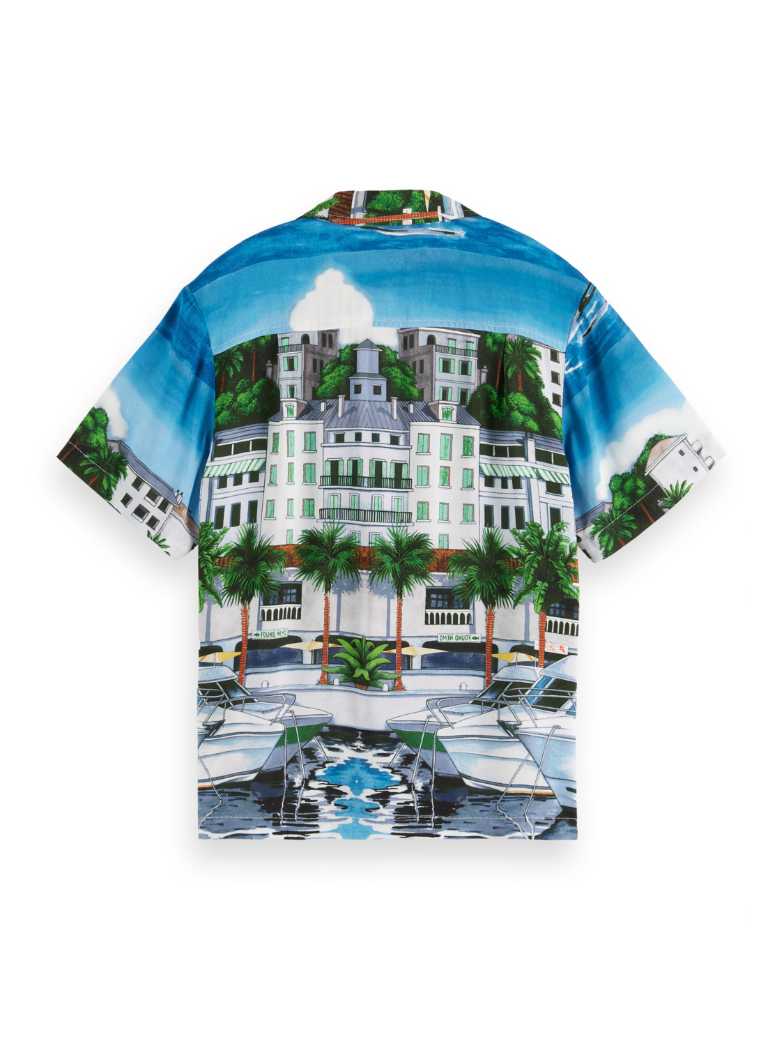 PLACED ARTWORK SHORT-SLEEVED SHIRT