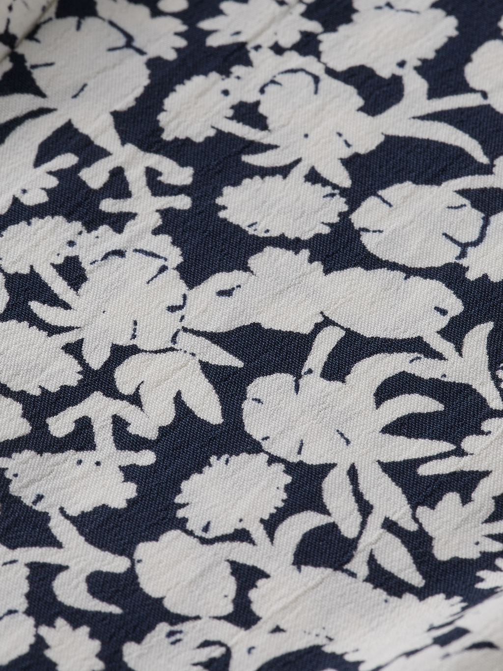 TAPERED ALL-OVER PRINTED AND EMBROIDERED VISCOSE PANTS
