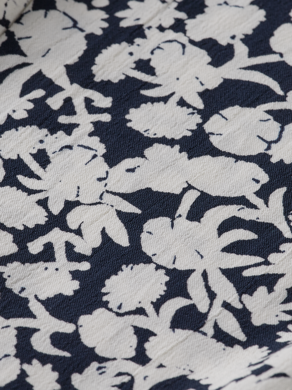 TAPERED ALL-OVER PRINTED AND EMBROIDERED VISCOSE PANTS