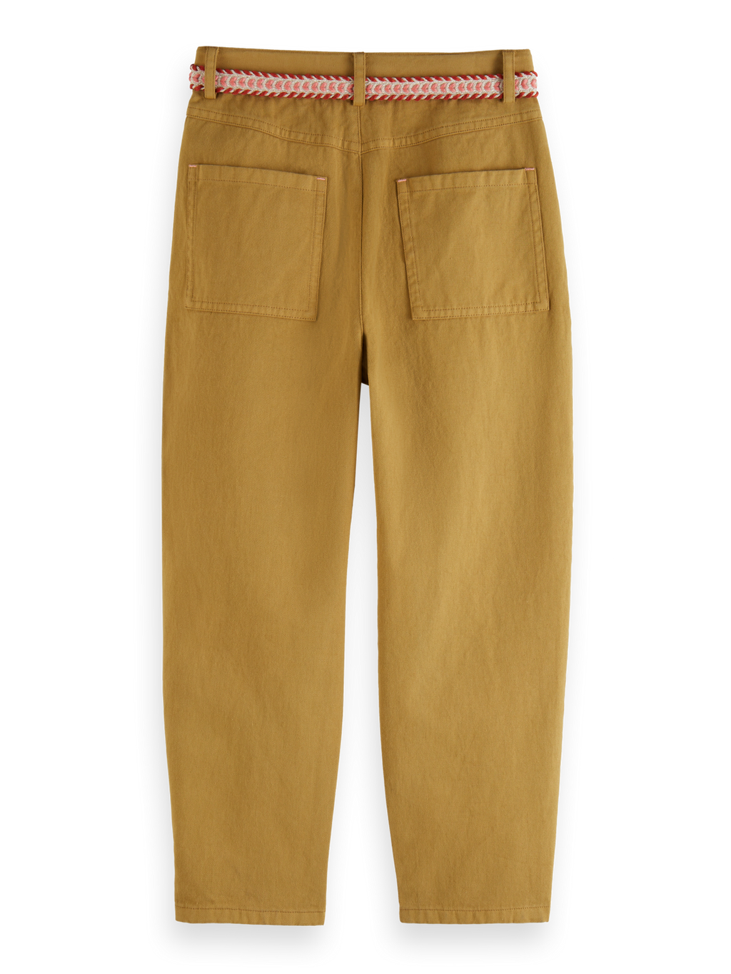 Girls BALLOON-FIT BELT PANTS