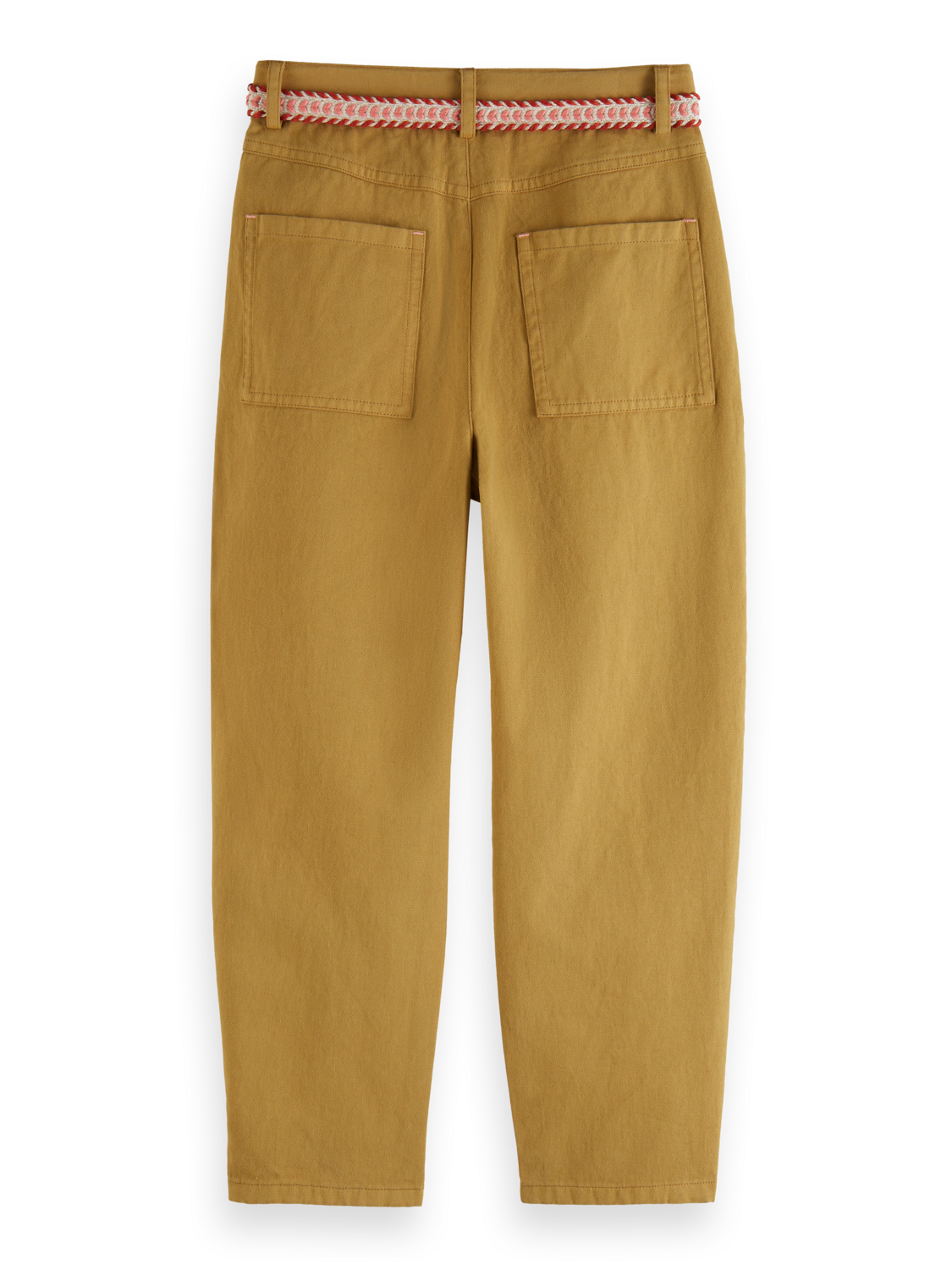 Girls BALLOON-FIT BELT PANTS