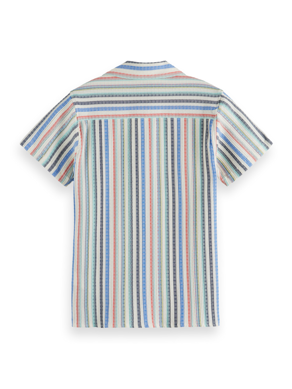 Boys STRUCTURED SHORT-SLEEVED STRIPE SHIRT