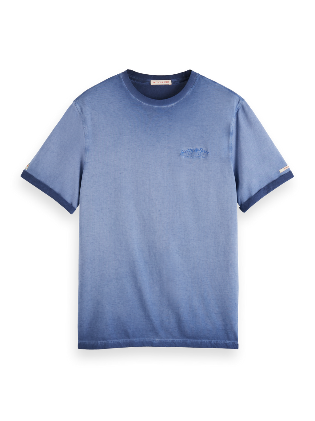 GARMENT DYE LEFT CHEST ARTWORK T-SHIRT