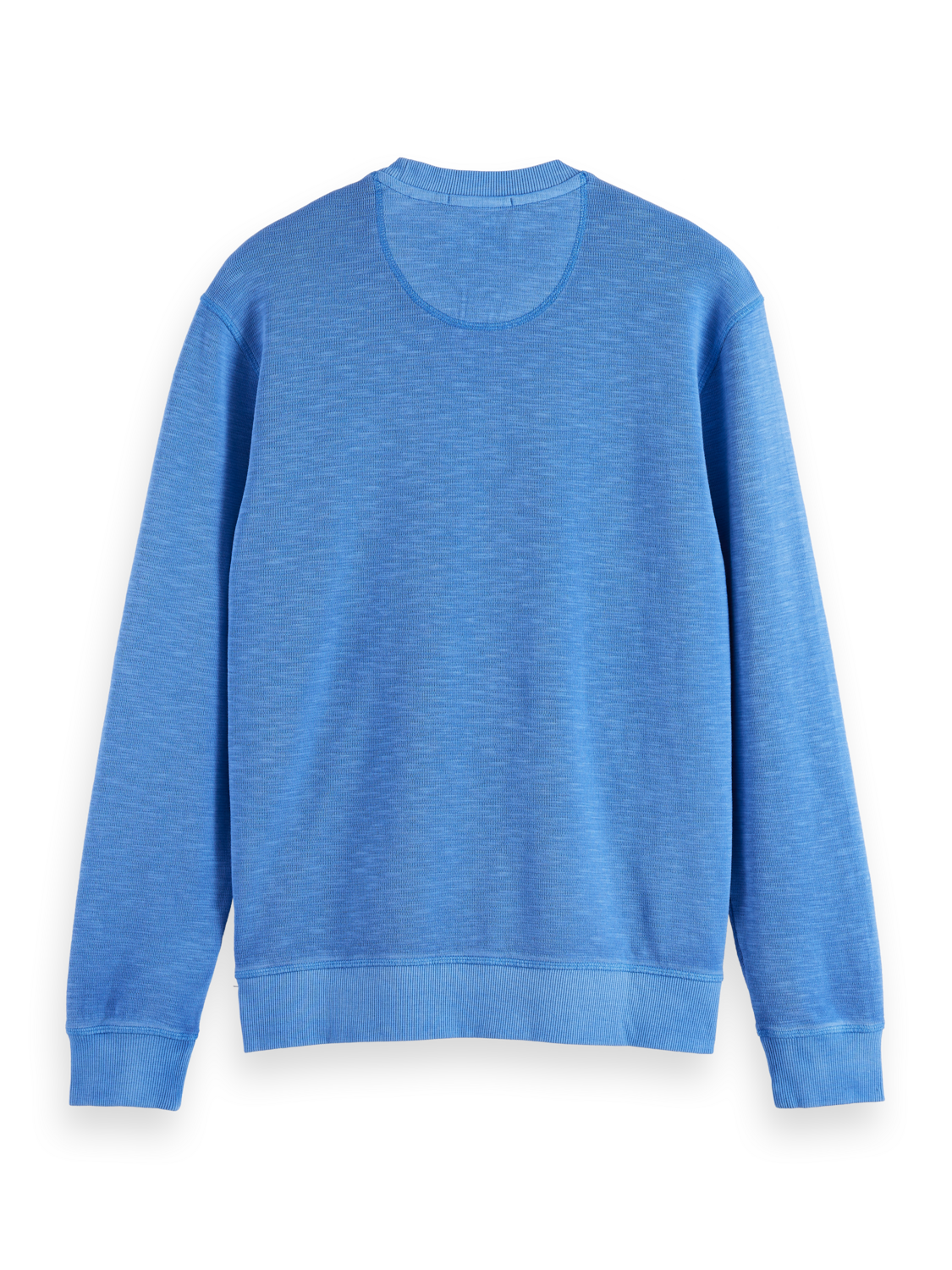 GARMENT-DYED STRUCTURED SWEATSHIRT