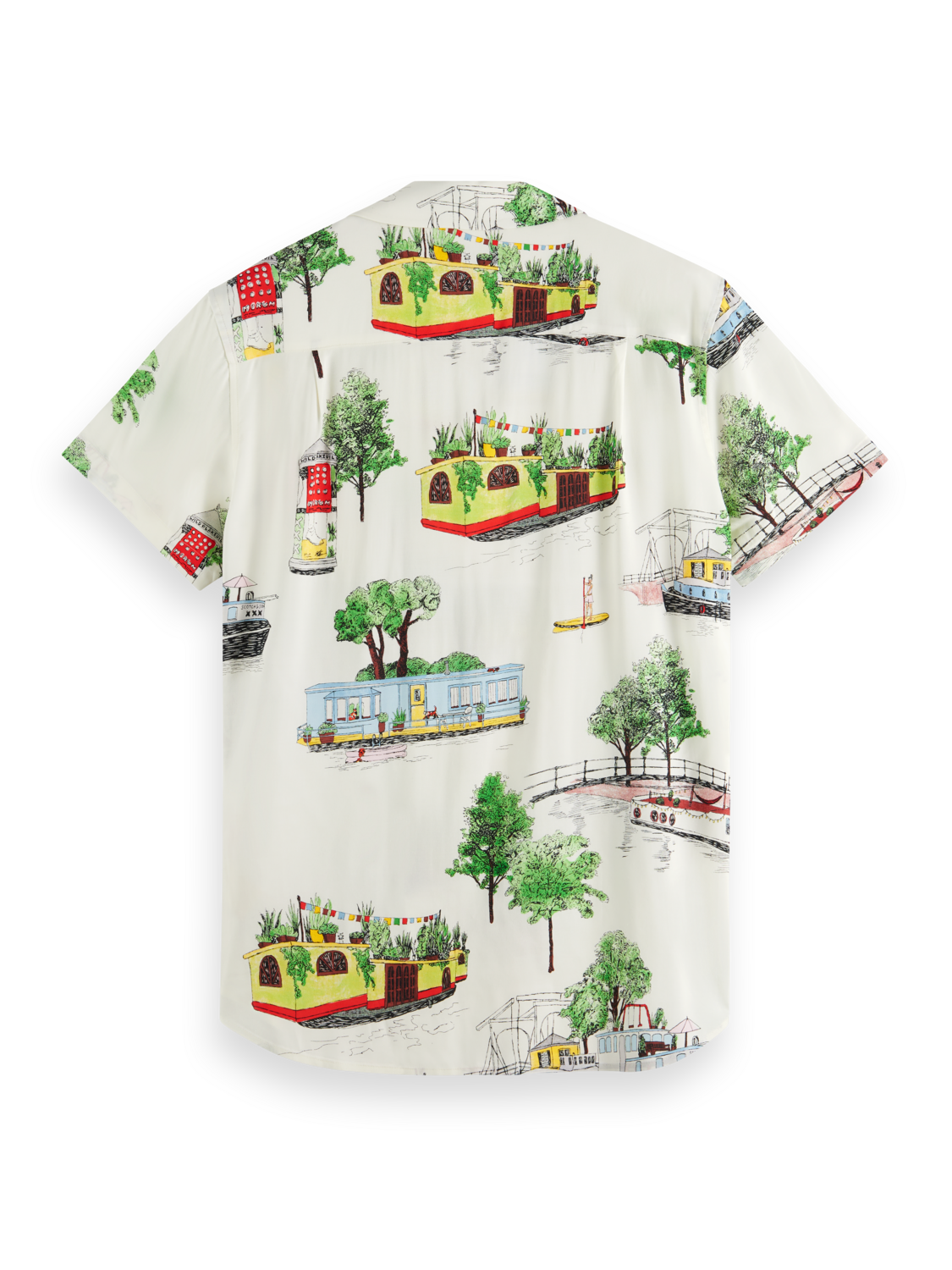 VISCOSE ALL OVER PRINTED SHIRT