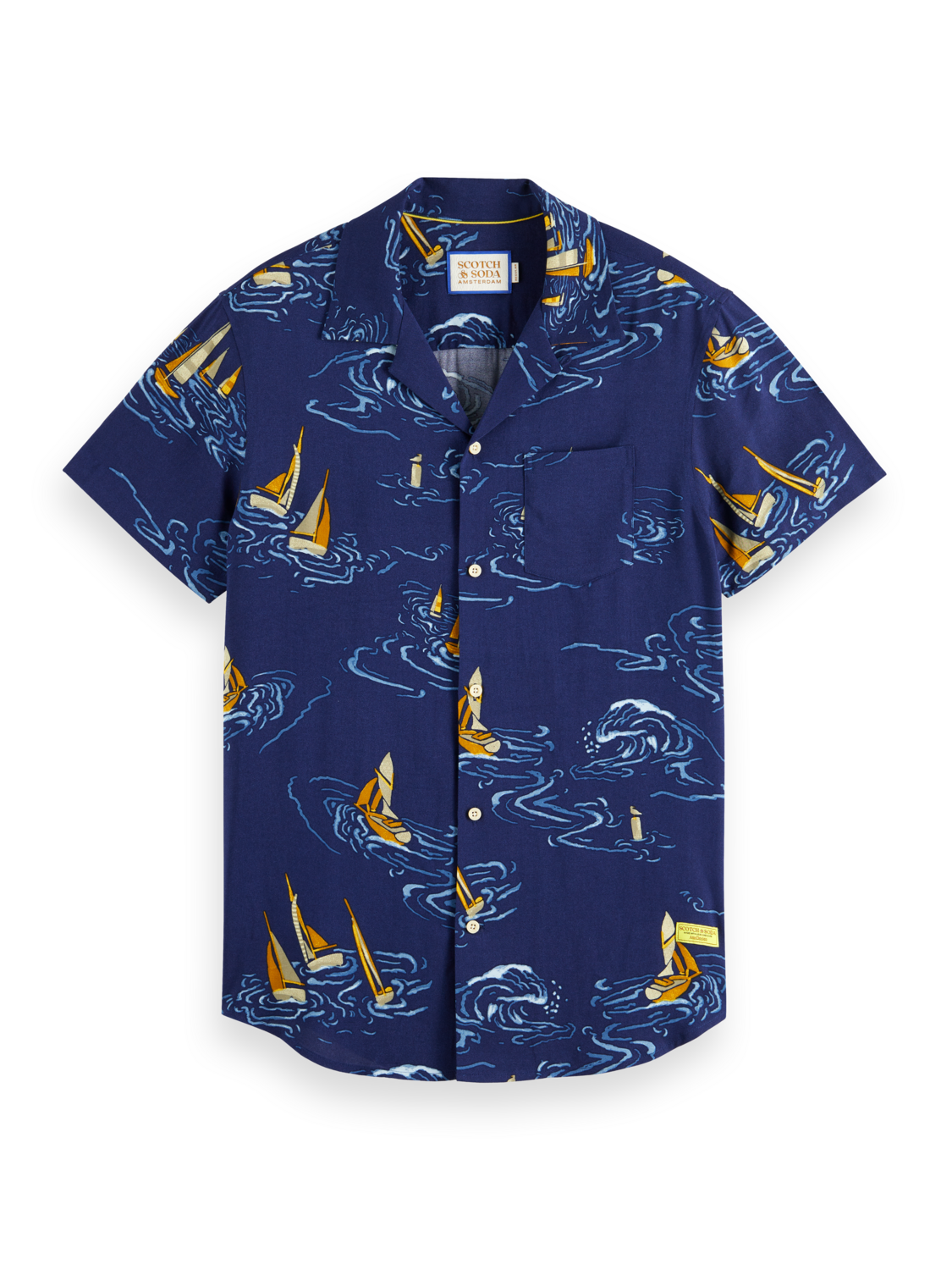 VISCOSE ALL OVER PRINTED SHIRT