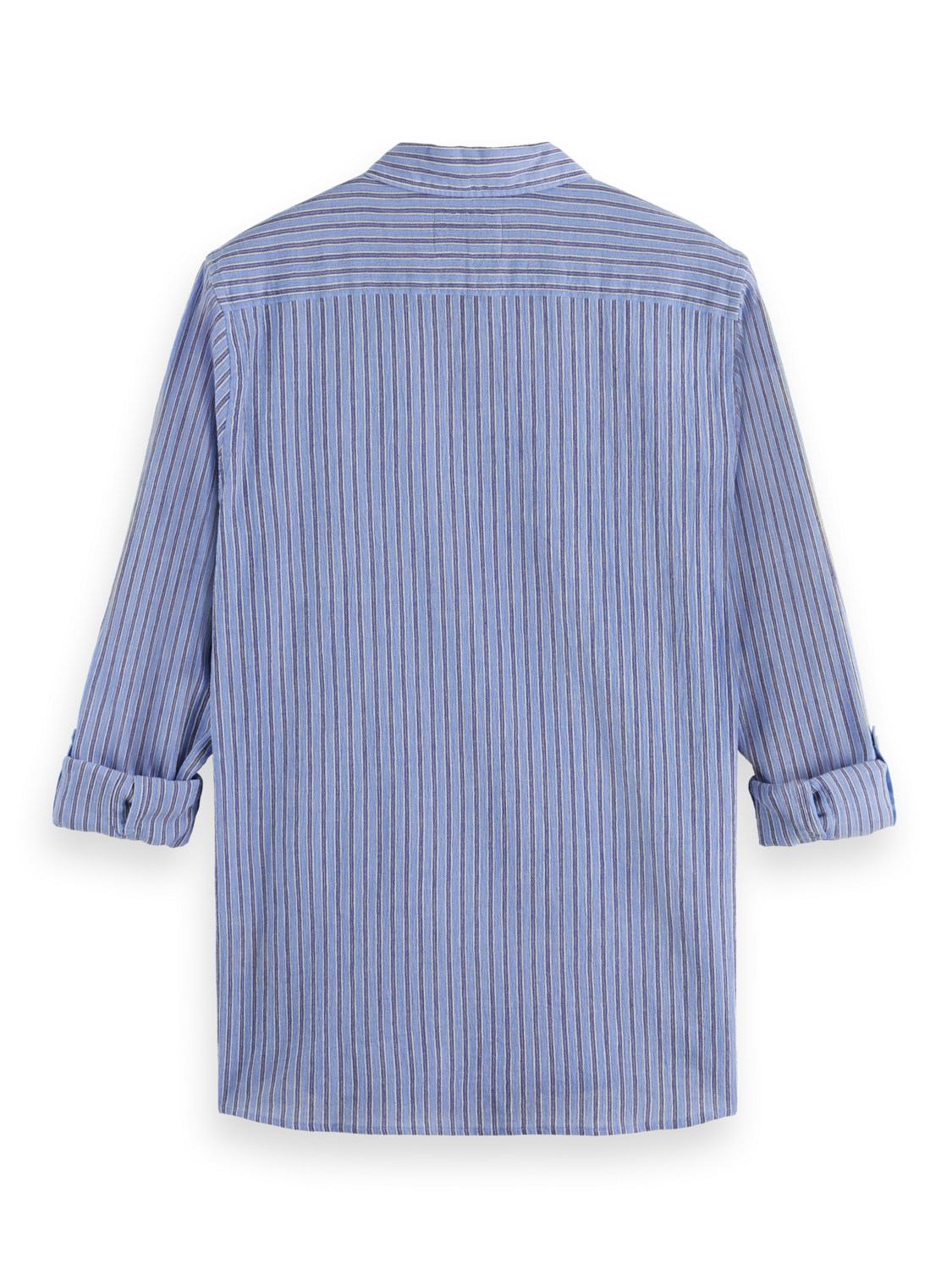 REGULAR FIT CRINKLE STRIPE SHIRT
