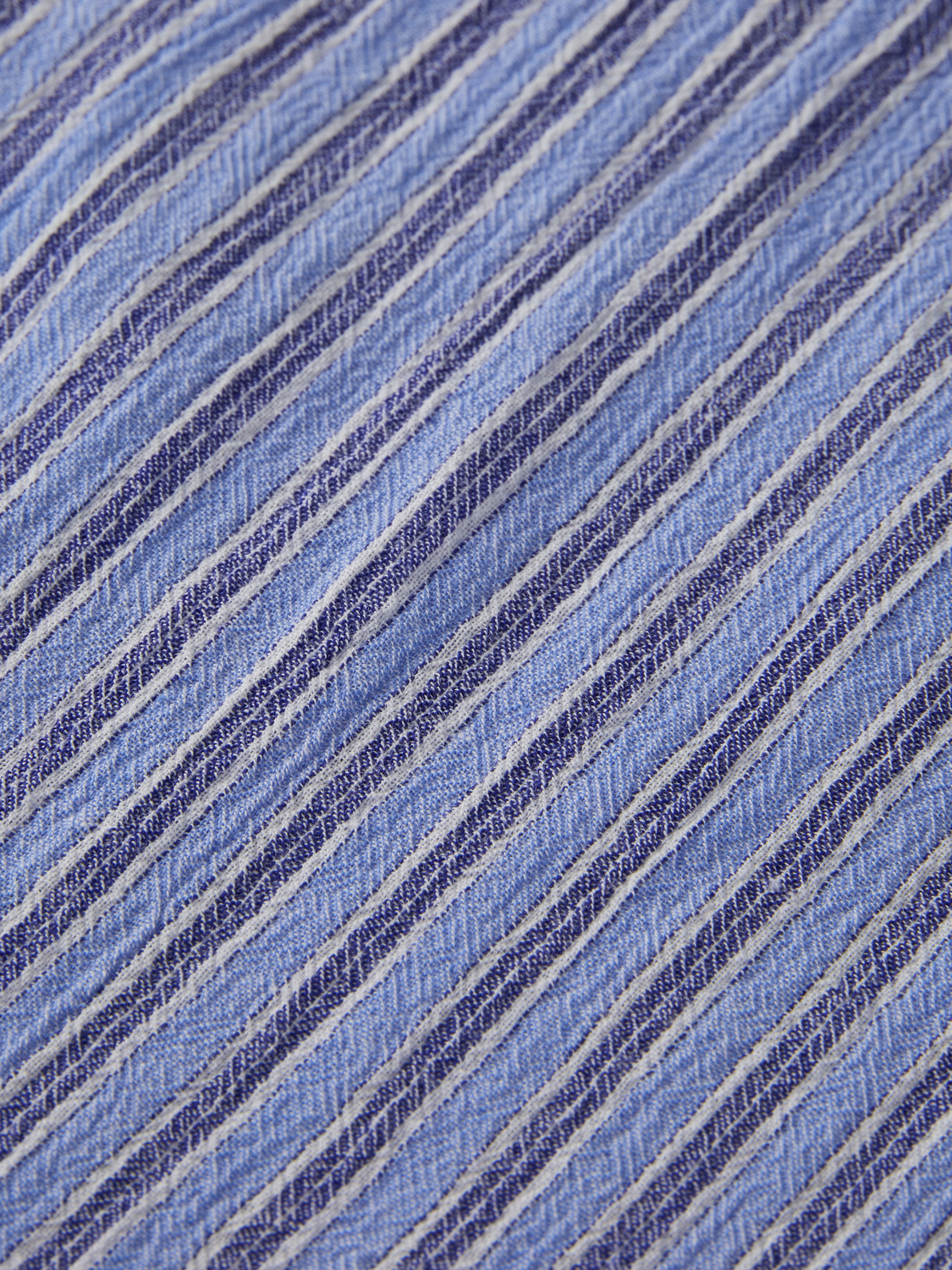 REGULAR FIT CRINKLE STRIPE SHIRT