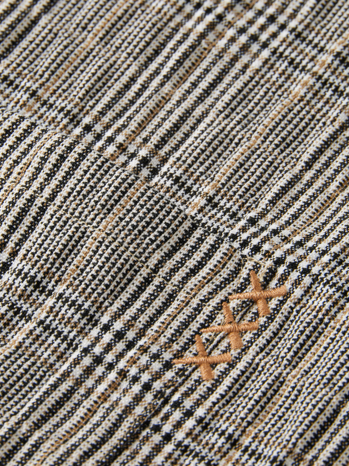SEERSUCKER GLEN CHECK SHIRT