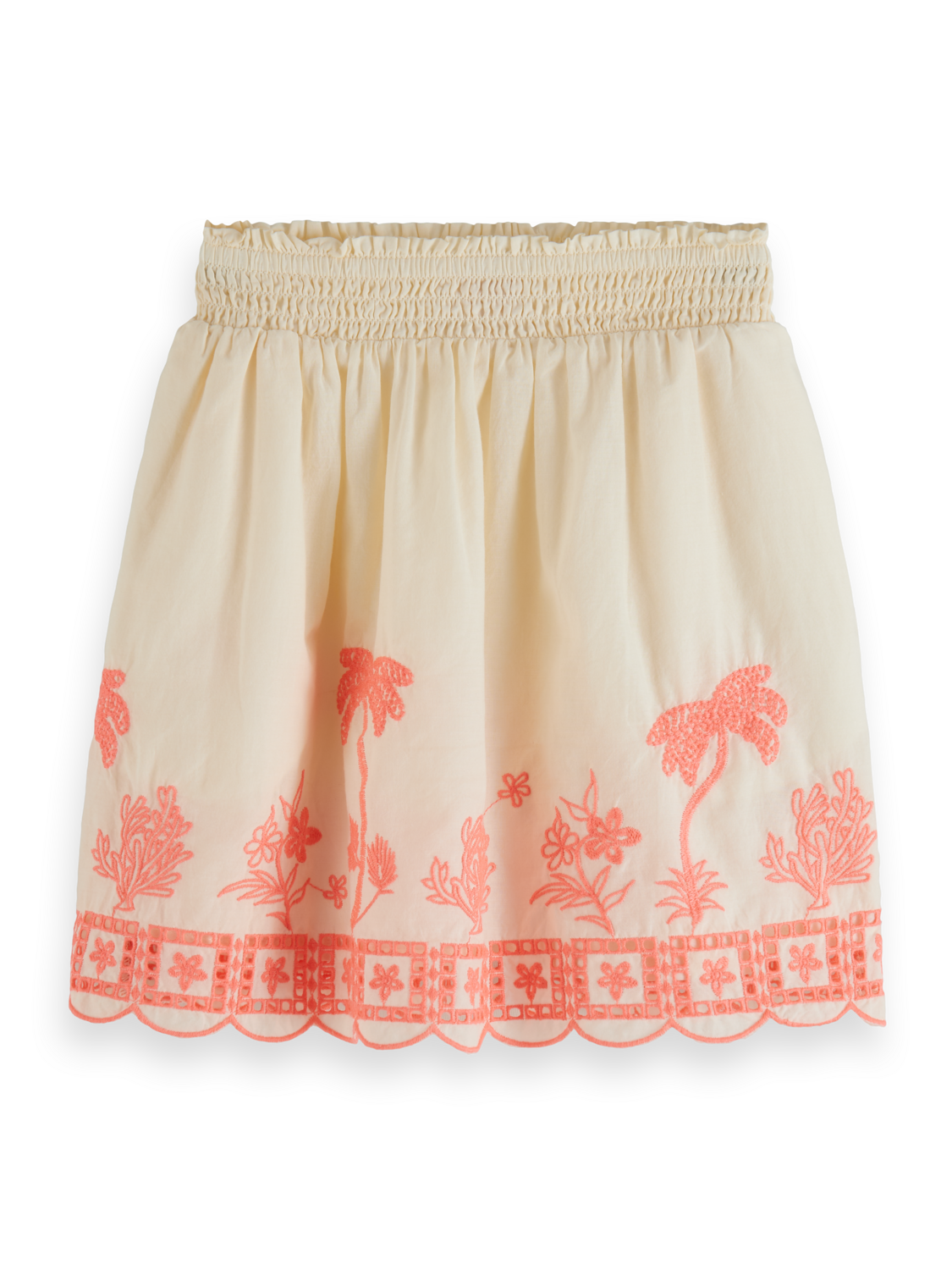 NEON EMBROIDERED SKIRT