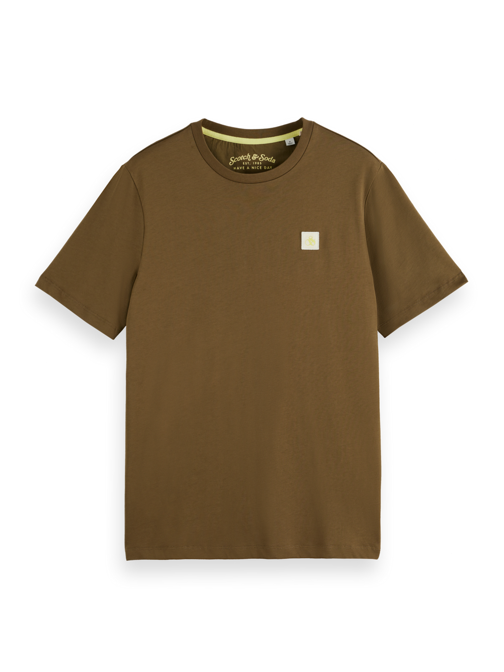 Essential T-Shirt mit Logo-Badge