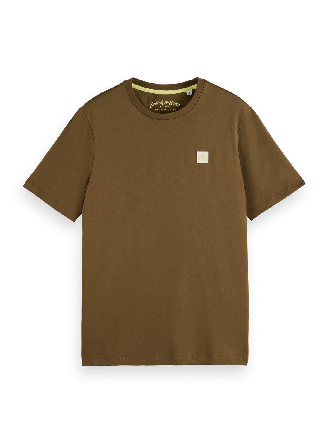 Essential T-Shirt mit Logo-Badge