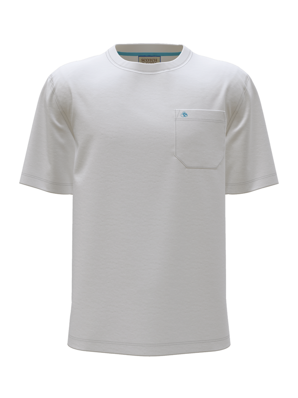 CHEST POCKET JERSEY T-SHIRT