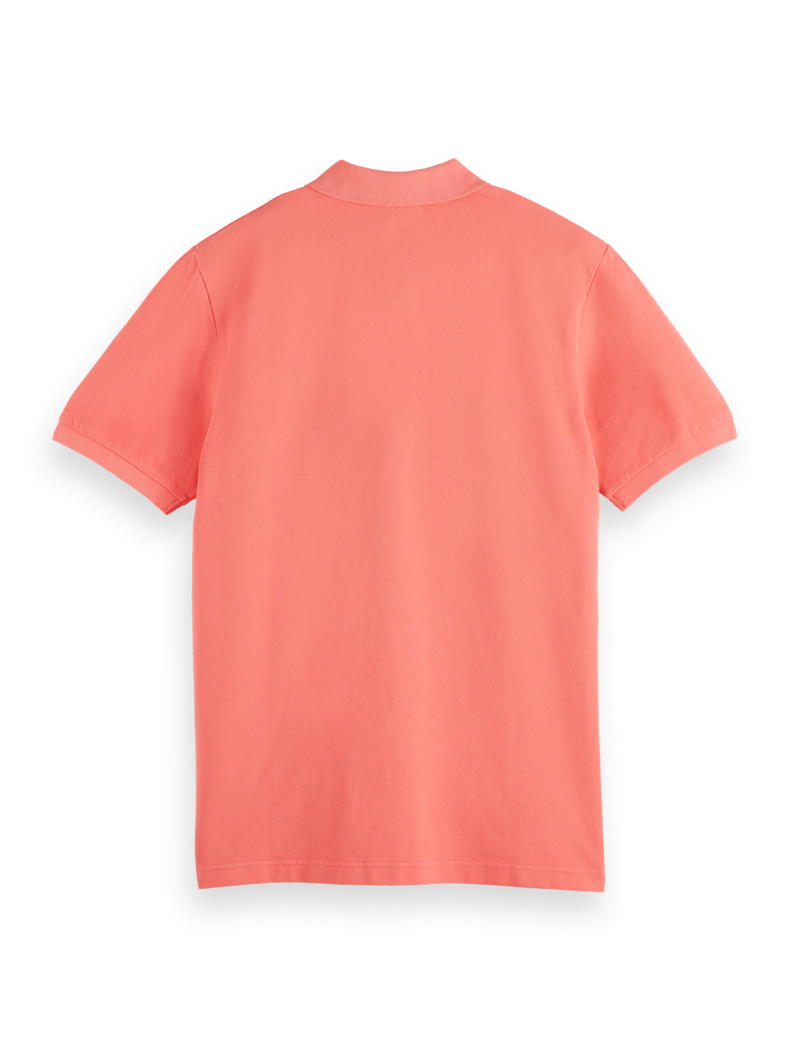 GARMENT DYED PIQUE POLO