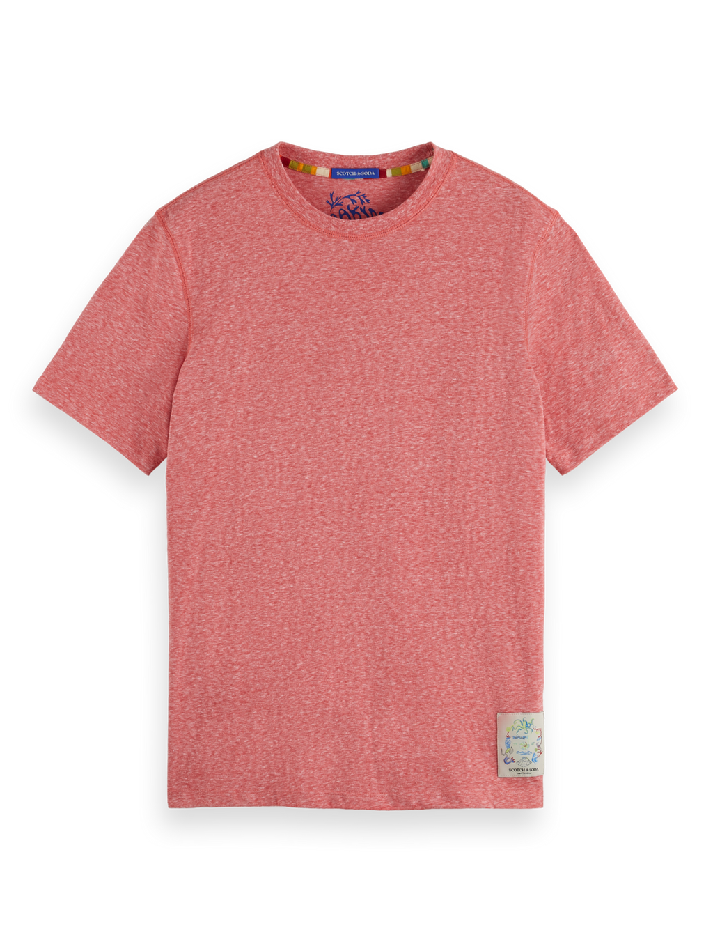 REGULAR FIT MELANGE T-SHIRT