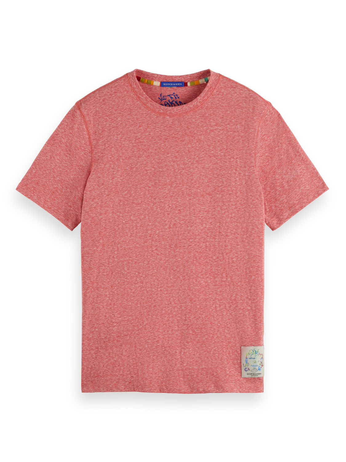REGULAR FIT MELANGE T-SHIRT
