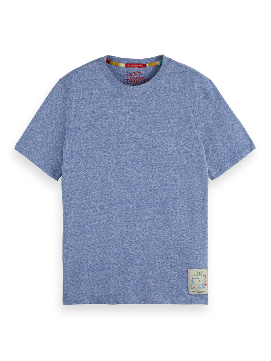 REGULAR FIT MELANGE T-SHIRT