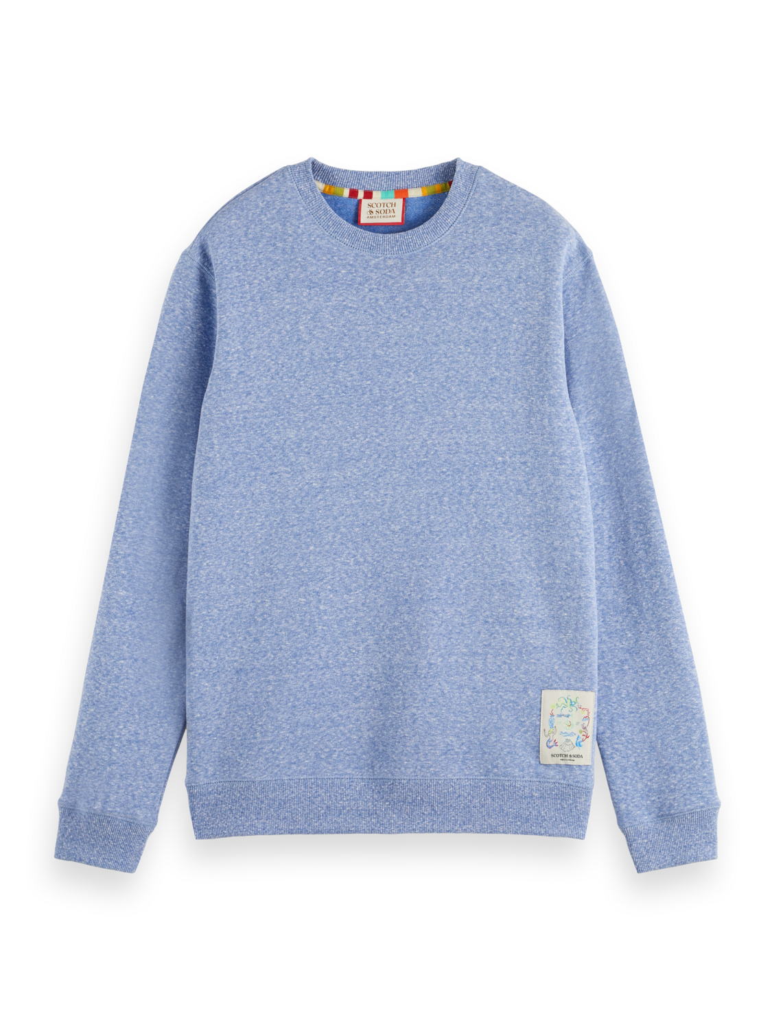 REGULAR FIT MELANGE SWEATSHIRT