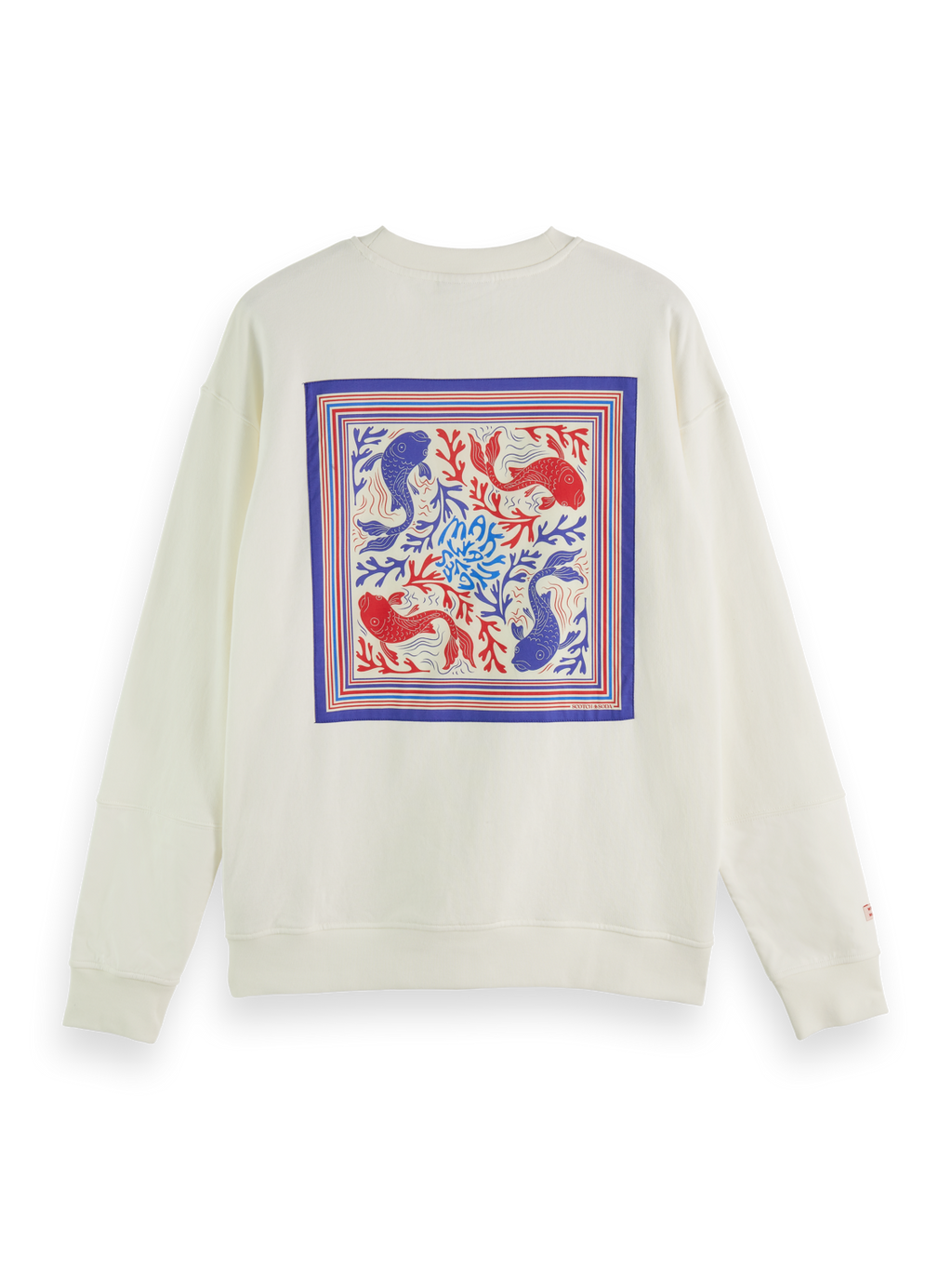 FRONT BACK BANDANA ARTWORK SWEATSHIRT