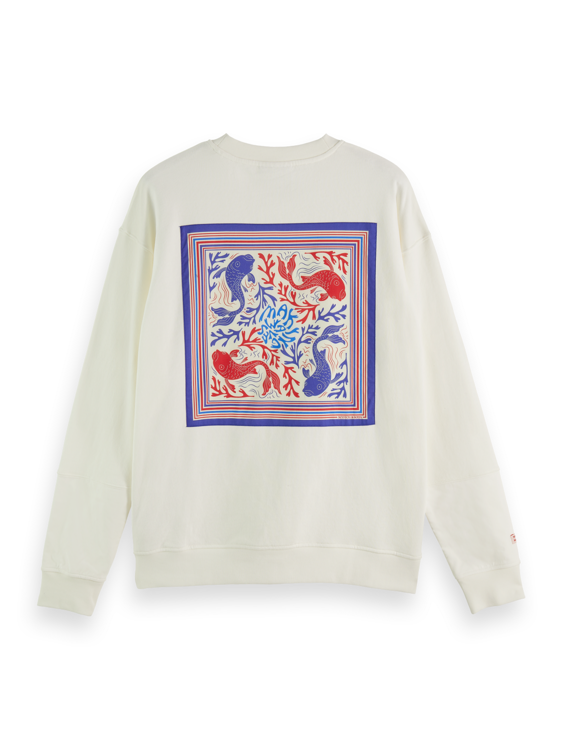 FRONT BACK BANDANA ARTWORK SWEATSHIRT