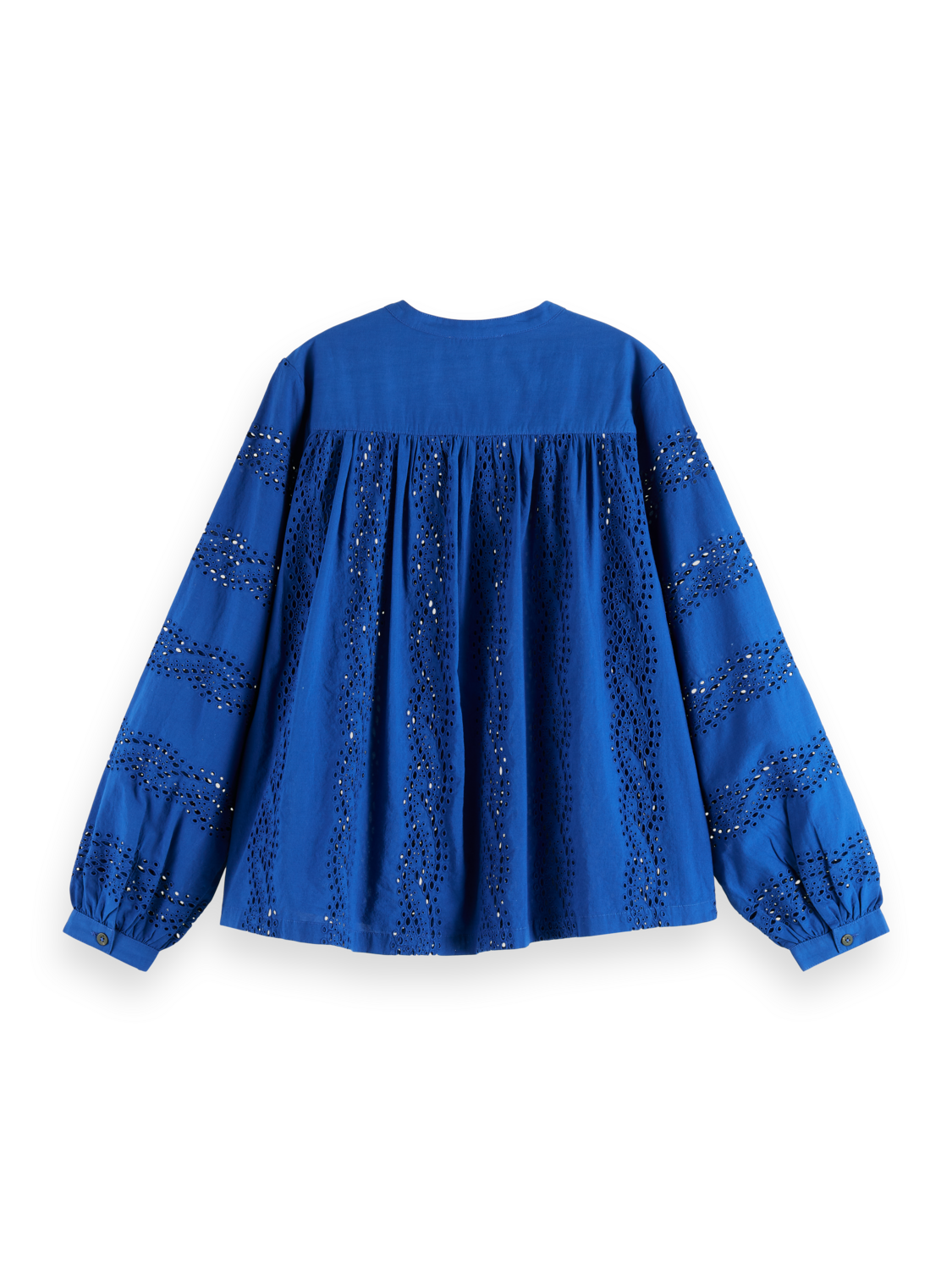 SHIRT WITH BROIDERIE ANGLAISE