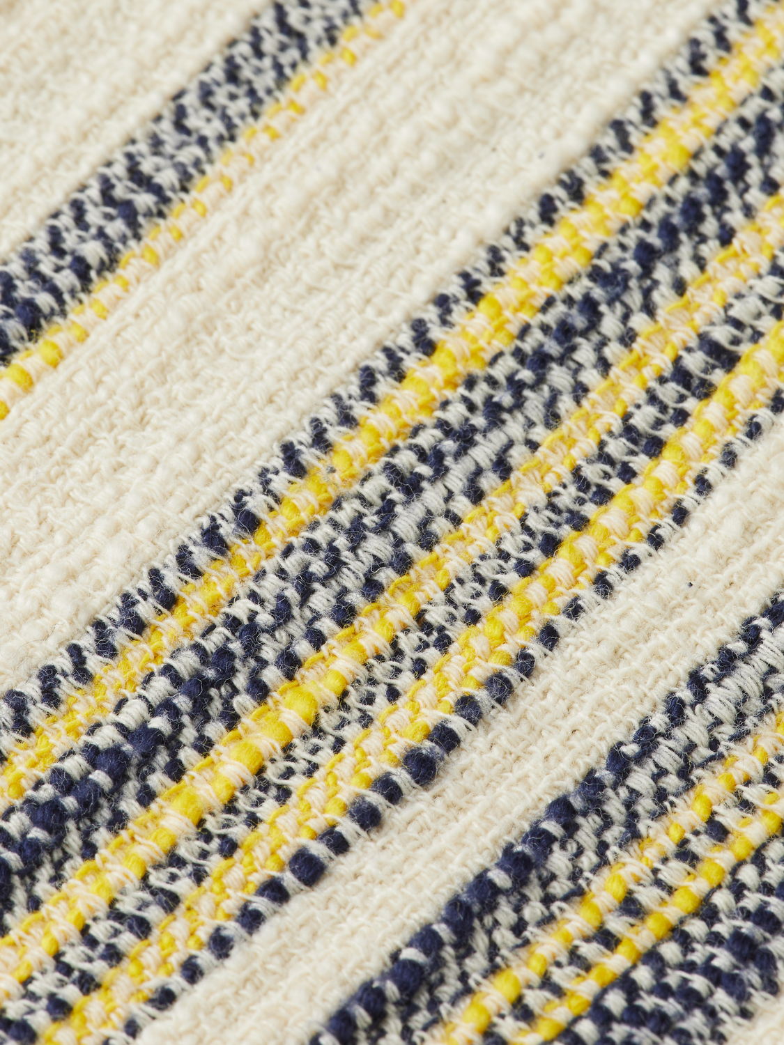 BASKET WEAVE GRADIENT STRIPE SHIRT