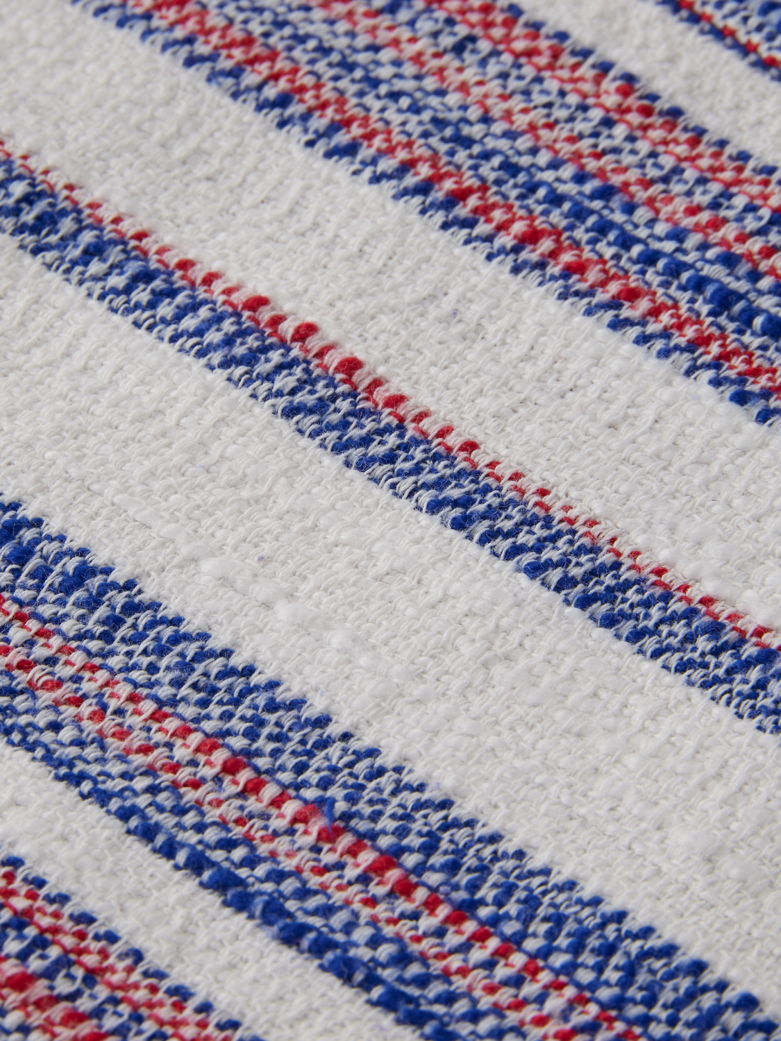 BASKET WEAVE GRADIENT STRIPE SHIRT
