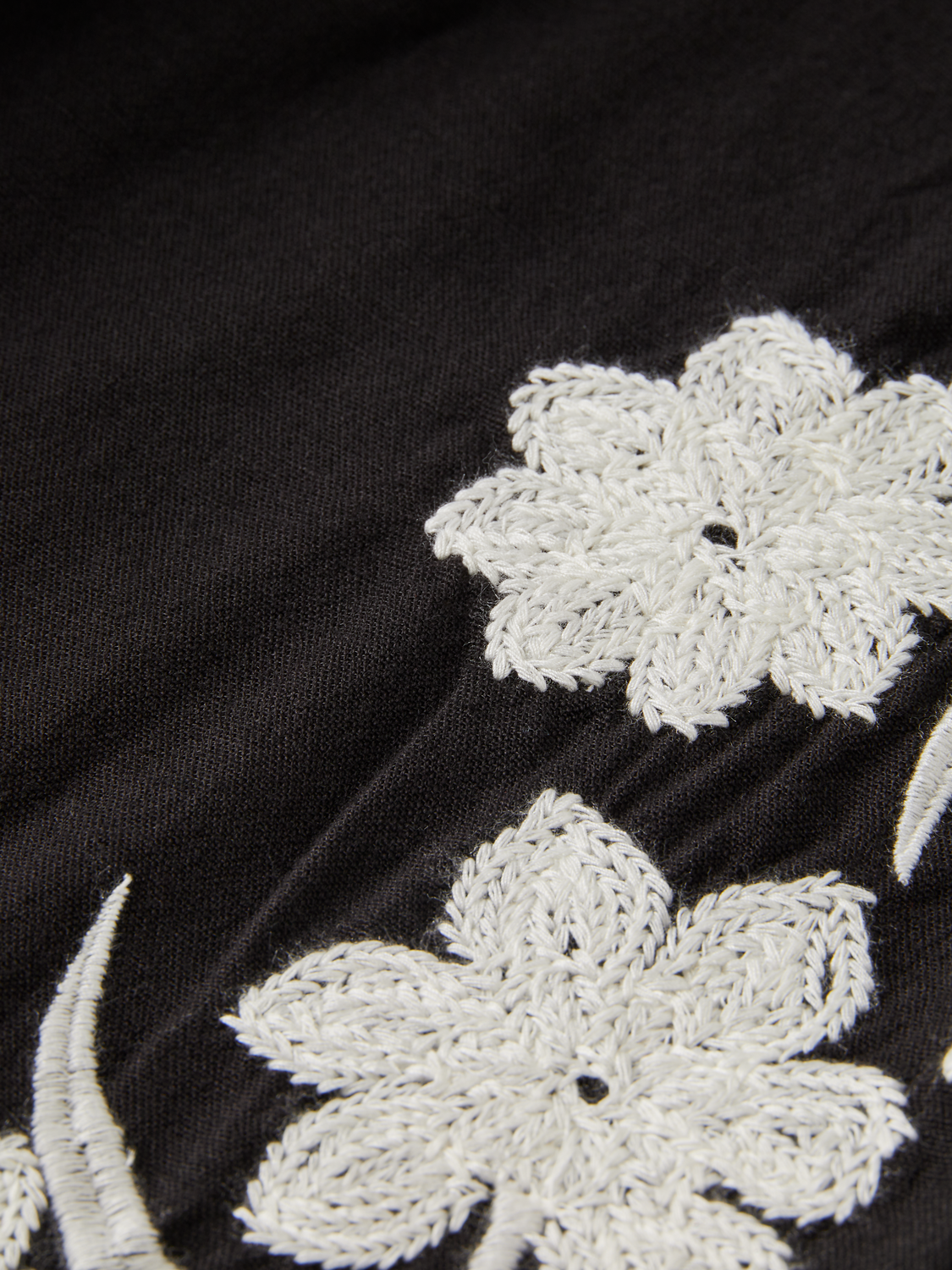 MINI DRESS WITH SLEEVE EMBROIDERY