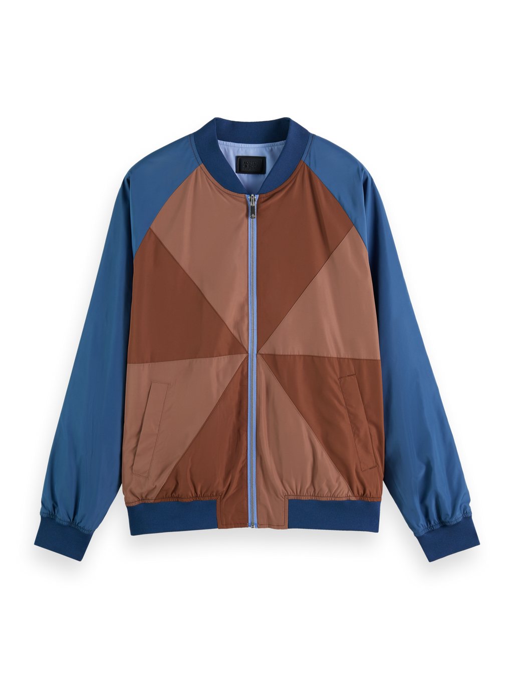 CUT AND SEW REVERSIBLE BOMBER JACKET