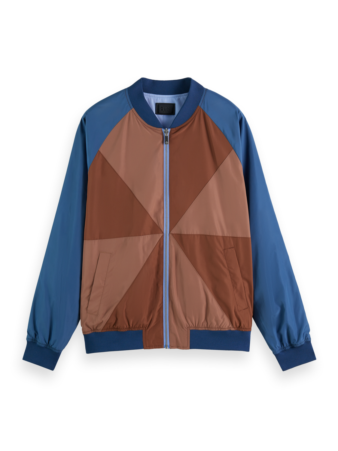 CUT AND SEW REVERSIBLE BOMBER JACKET